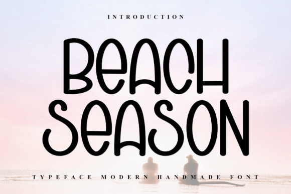 Beach Season: The Handwritten Font for Authentic Brand Identity