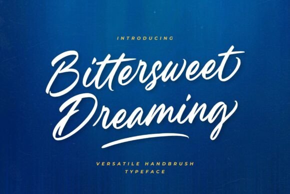 Bittersweet Dreaming: A Script Handwritten Font for Whimsical Web Design