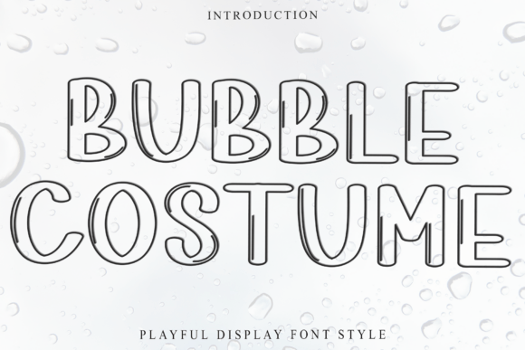 Bubble Costum: The Perfect Display Typeface for Handmade Branding