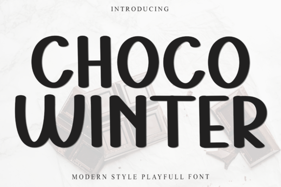 Choco Winter Typeface: Elevating Editorial Design with Soft, Distinctive Typography