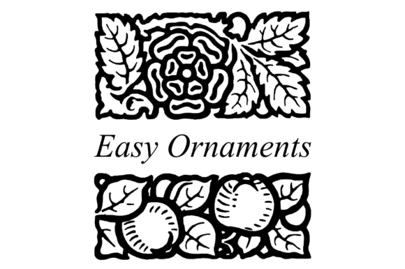 Easy Ornaments: A Designer’s Guide to Victorian and Art Deco Typography