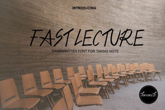 Fast Lecture: The Handwritten Font That Transformed My Brand Identity