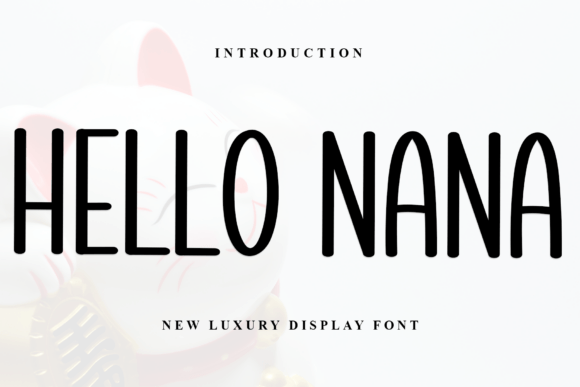 Hello Nana Typeface Review: A Soft Serif for Modern Branding