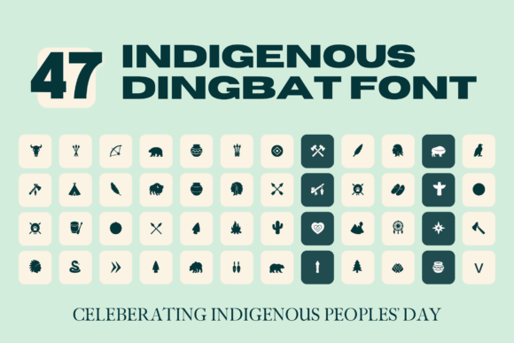 Indigenousdingbats Regular: A Typeface Review for Editorial Design