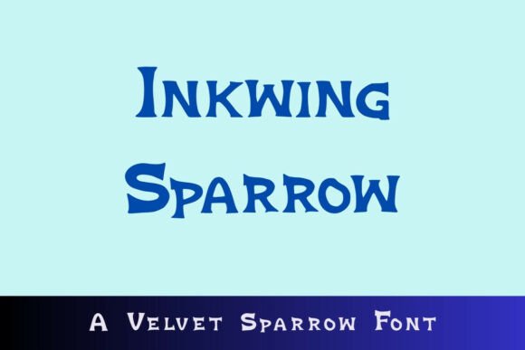 Inkwind Sparrow: A Hand-Inked Serif for Editorial Design