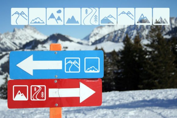 LL Mountain: The Fun Dingbat Typeface for Polished Brand Visuals