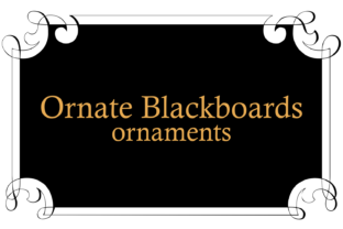 Ornate Blackboards: Elevate Your Brand Identity With Elegant Dingbats