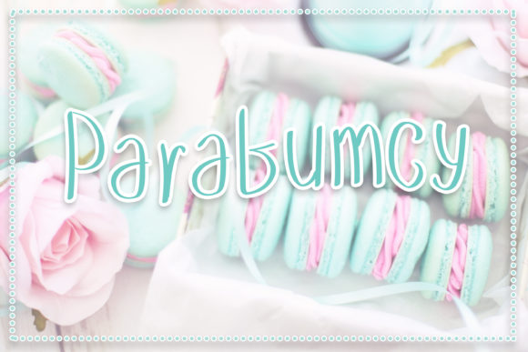 Parabumcy: A Joyful Handwritten Font for Editorial Design