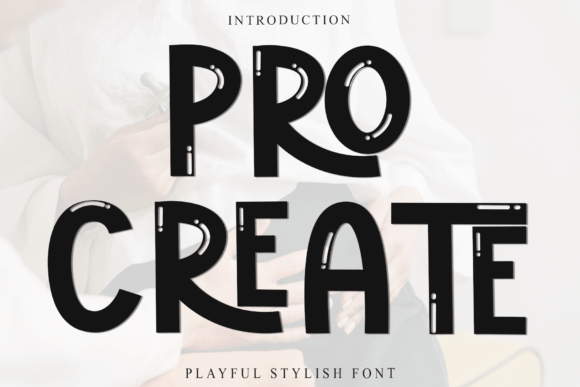 Pro Create: A Handwritten Display Font for Authentic Campaigns