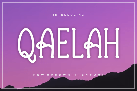 Qaelah: The Handwritten Font That Elevates Small Business Branding