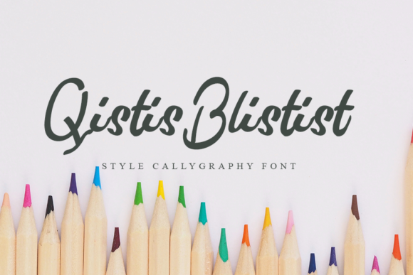 Qistis Blistist: The Handwritten Typeface That Elevates Your Brand Identity