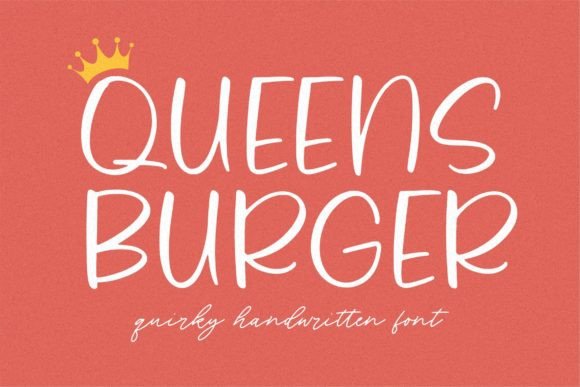 Queens Burger: A Script Handwritten Font for Modern Web Design