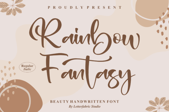 Rainbow Fantasy Typeface: A Designer’s Review for Campaign Visuals