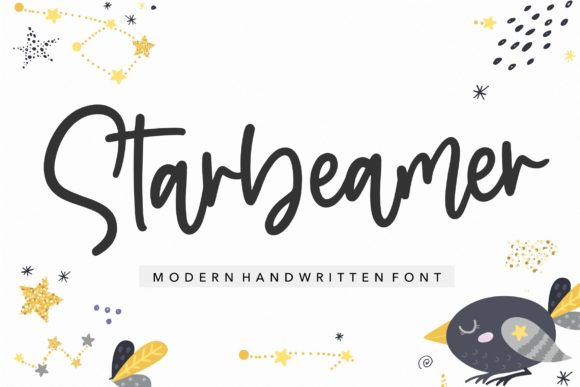 Starbeamer: The Quirky Handwritten Font for Authentic Brand Identity