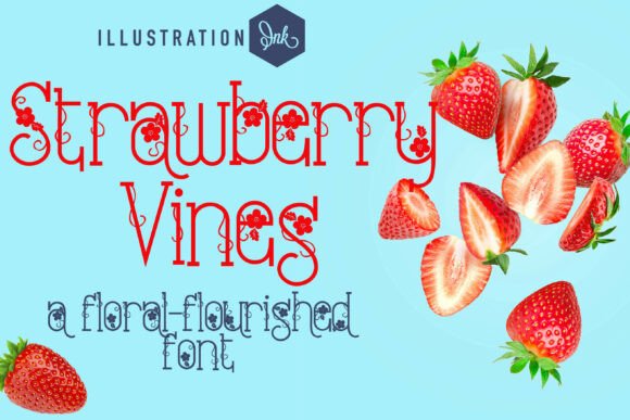 Strawberry Vines Typeface Review: A Fresh Pick for Campaign Design