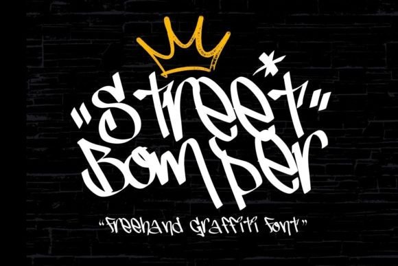 Street Bomper: The Freestyle Graffiti Typeface for Bold Campaigns