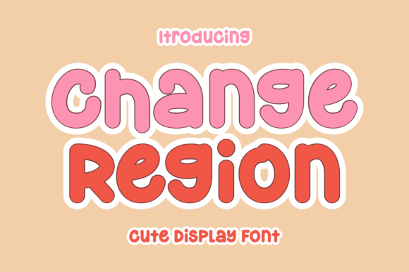 Upgrade Your Brand Identity With the Change Region Typeface