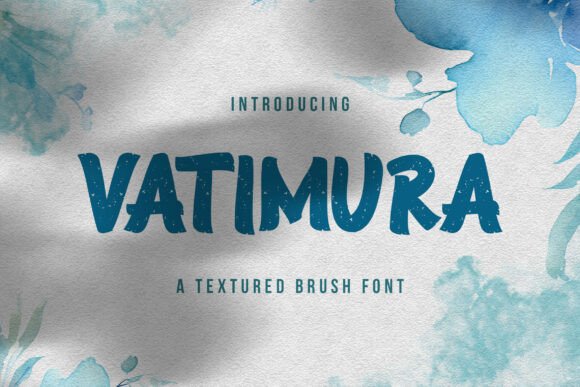 Vatimura: The Textured Brush Font for Scroll-Stopping Brand Visuals