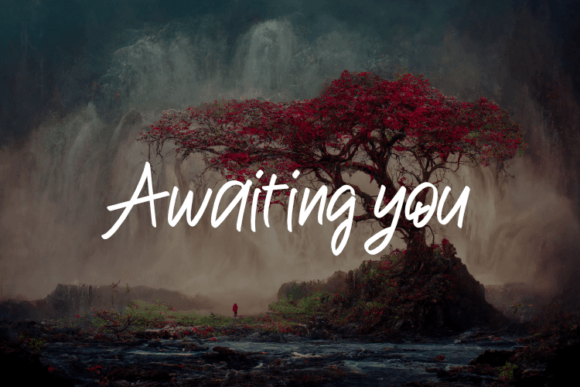 Waiting for You: Awaiting You Script Handwritten Font Review
